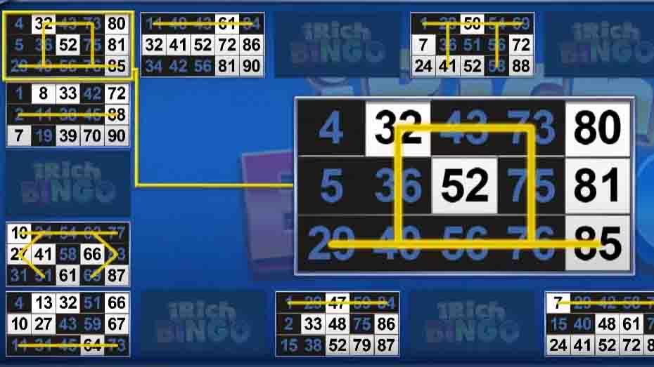 iRich Bingo_s Winning Formula Multiple Cards and Multipliers